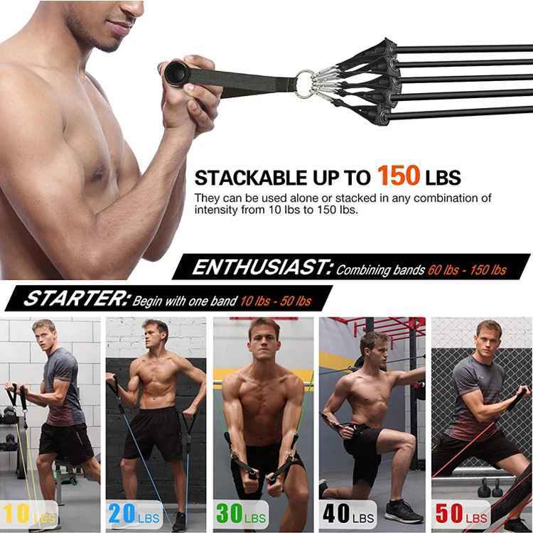 Miniatura 1 de BANDAS DE EJERCICIO TUBULARES